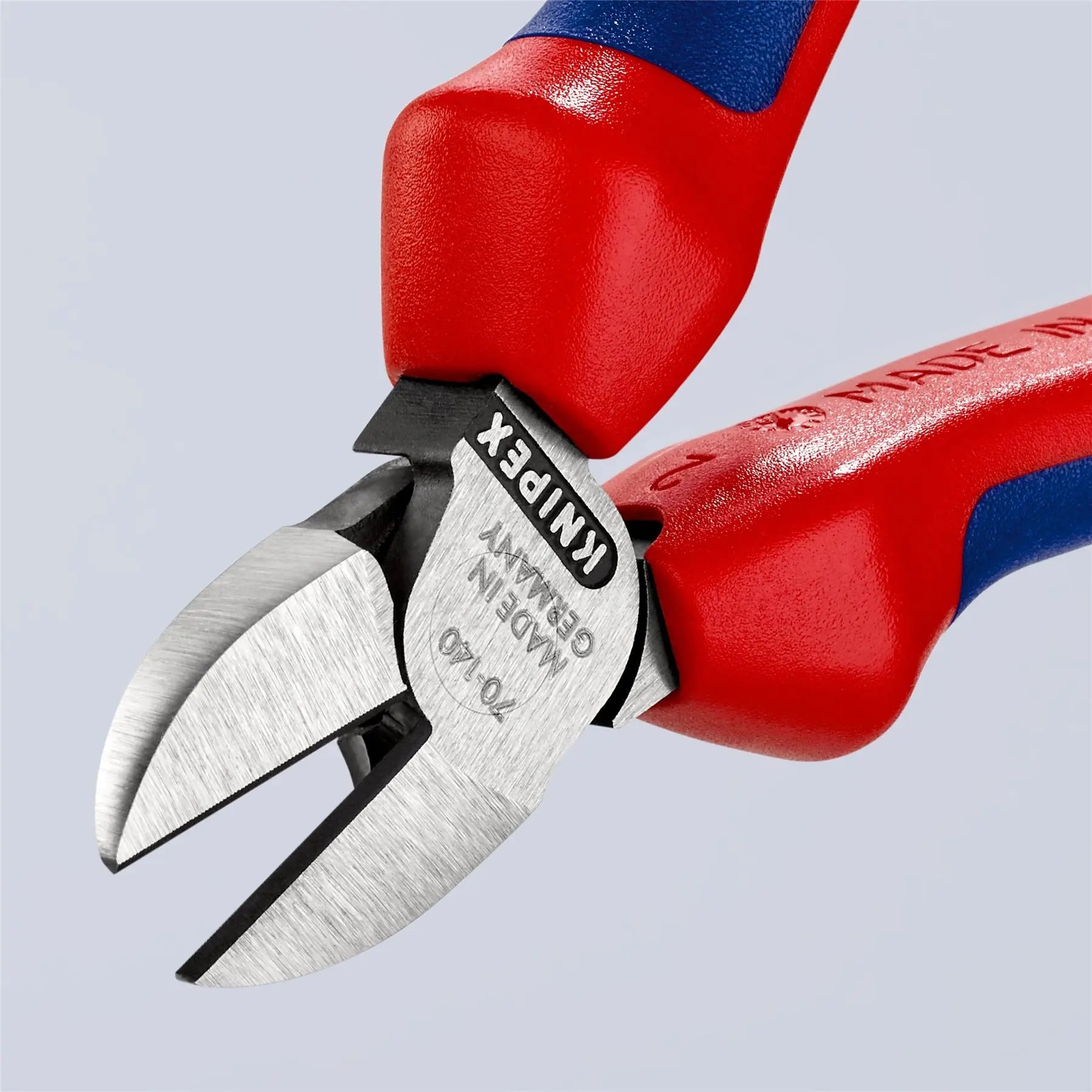 Knipex Diagonal Side Cutting Pliers 140mm Multi Component Grips 70 02 140