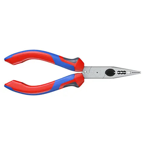 Knipex Electricians Pliers 160mm for Cable Work Multi Component Grips Black Atramentized 13 02 160 White Rose Tools