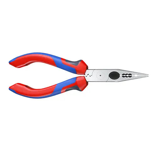 Knipex Electricians Pliers 160mm for Cable Work Multi Component Grips Black Atramentized 13 02 160 White Rose Tools