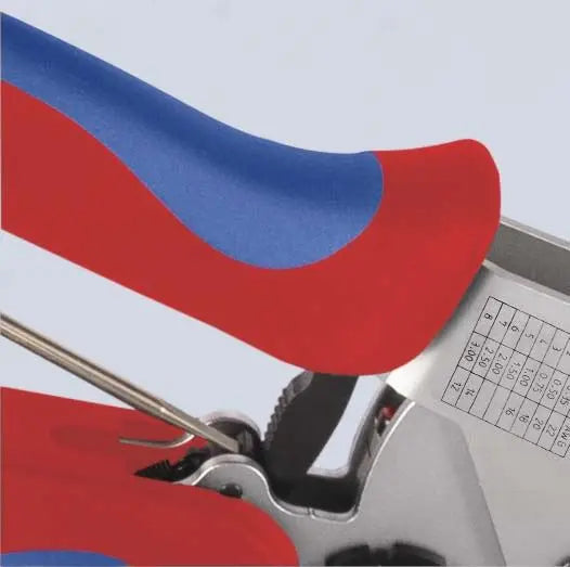 Knipex Four Mandrel Crimping Pliers for DT Contacts Multi Component Grips 97 52 67 DT White Rose Tools