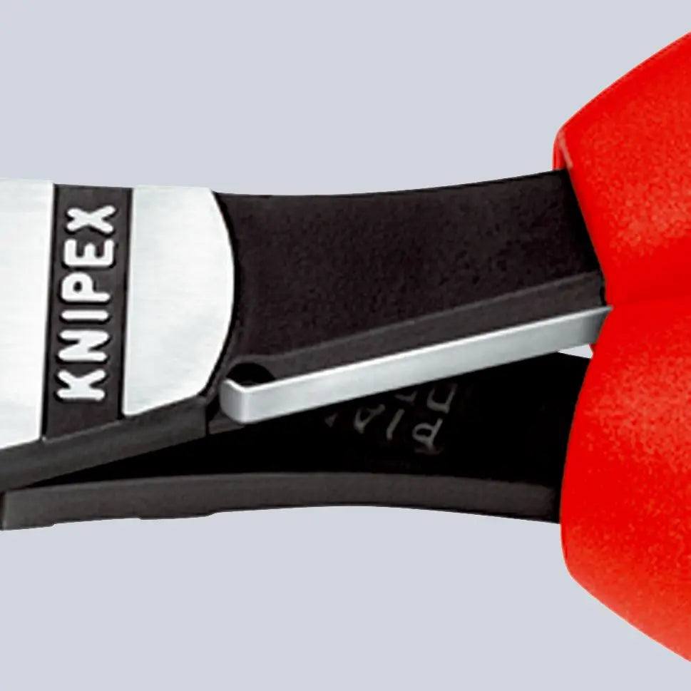 Knipex High Leverage Diagonal Cutter Cutting Pliers 180mm Multi Component Grips 74 12 180