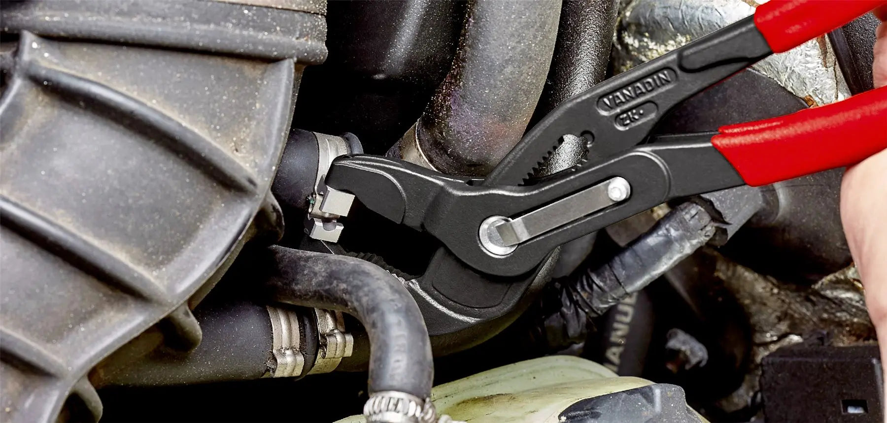 Knipex Hose Clamp Pliers for Click Clamps 250mm 85 51 250 C