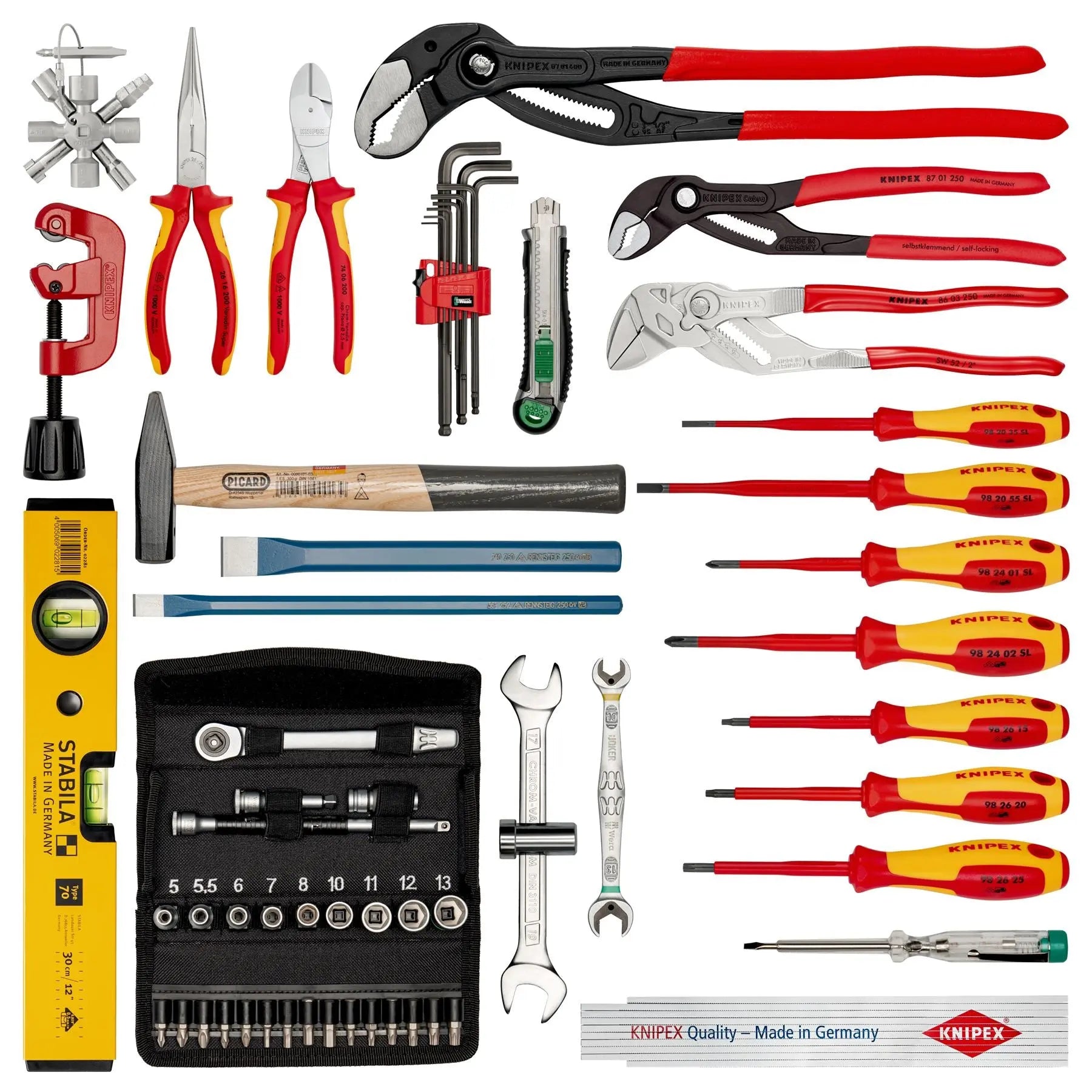 Knipex L-BOXX Plumbing Starter Kit 52 Pieces 00 21 19 LB S