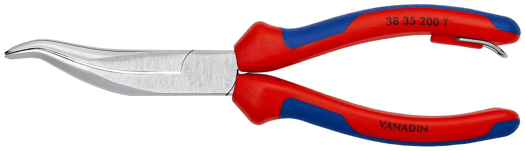 Knipex Mechanics Pliers 200mm Multi Component Grips with Tether Point 38 35 200 T