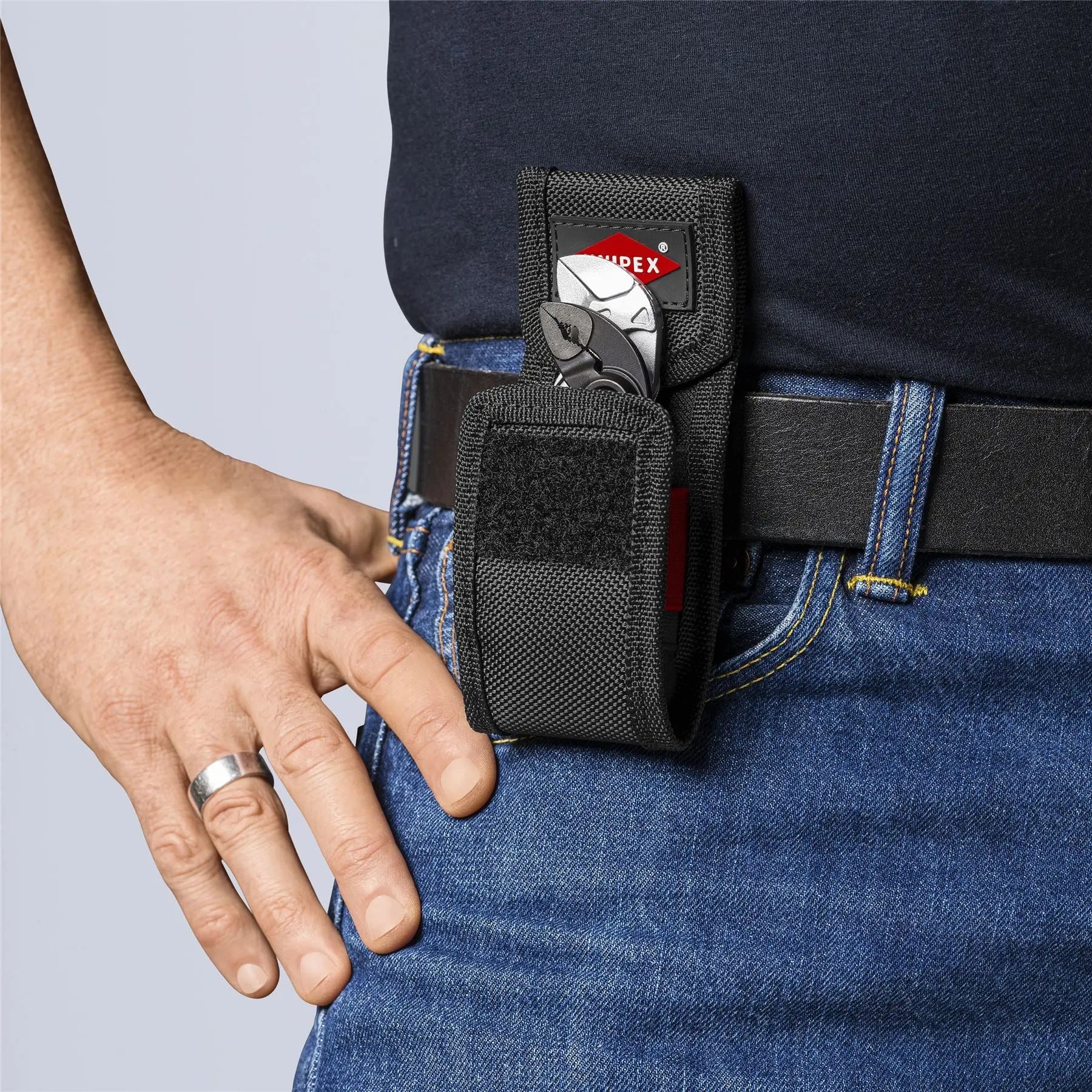 Knipex Mini Pliers Set XS in Belt Tool Pouch 100mm Cobra Water Pump Pliers 100mm Wrench 00 20 72 V04 XS