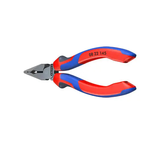 Knipex Needle Nose Combination Pliers 145mm Multi Component Grips 08 22 145 White Rose Tools