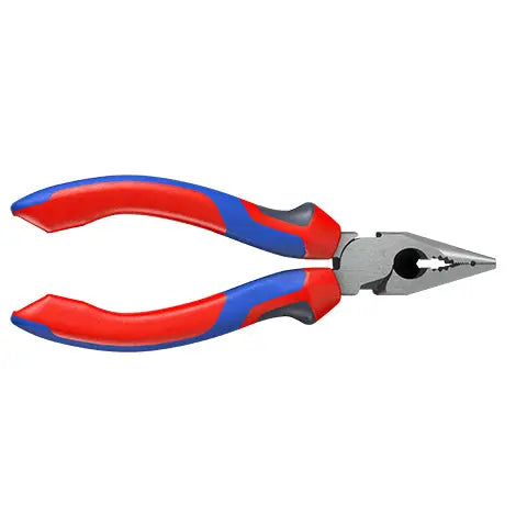 Knipex Needle Nose Combination Pliers 145mm Multi Component Grips 08 22 145 White Rose Tools