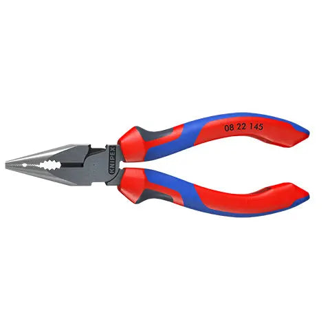 Knipex Needle Nose Combination Pliers 145mm Multi Component Grips 08 22 145 White Rose Tools