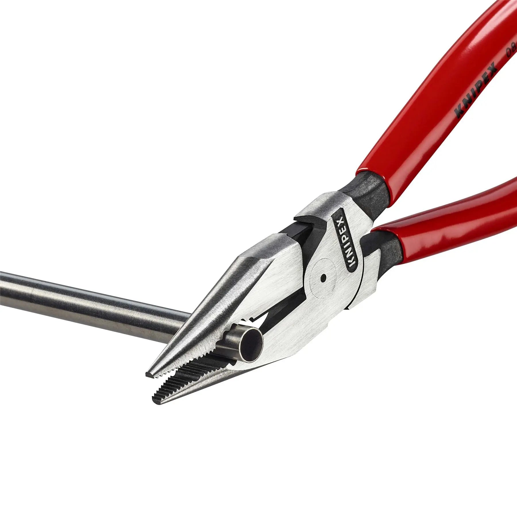 Knipex Needle Nose Combination Pliers 185mm 08 21 185 White Rose Tools