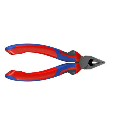 Knipex Needle Nose Combination Pliers 185mm Multi Component Grips 08 22 185 White Rose Tools