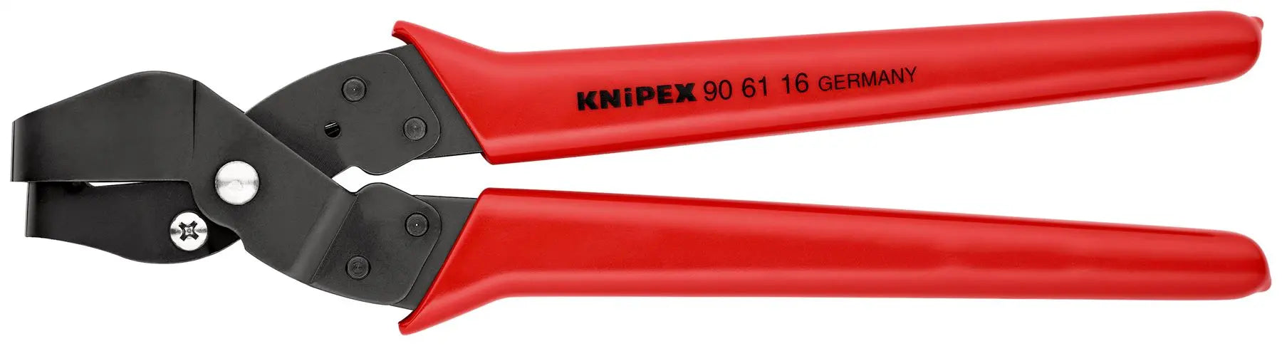 Knipex Notching Pliers for Plastic Casings Cable Ducts Opening Spring 250mm 16 x 32mm 90 61 16