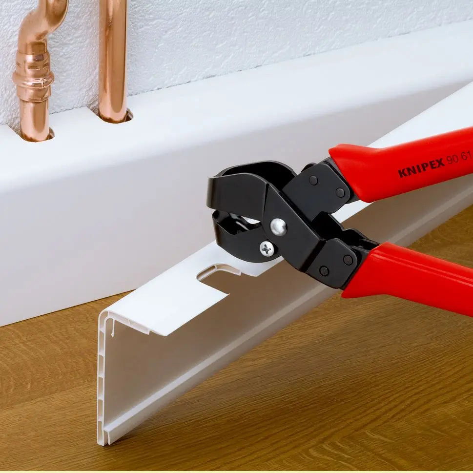 Knipex Notching Pliers for Plastic Casings Cable Ducts Opening Spring 250mm 16 x 32mm 90 61 16