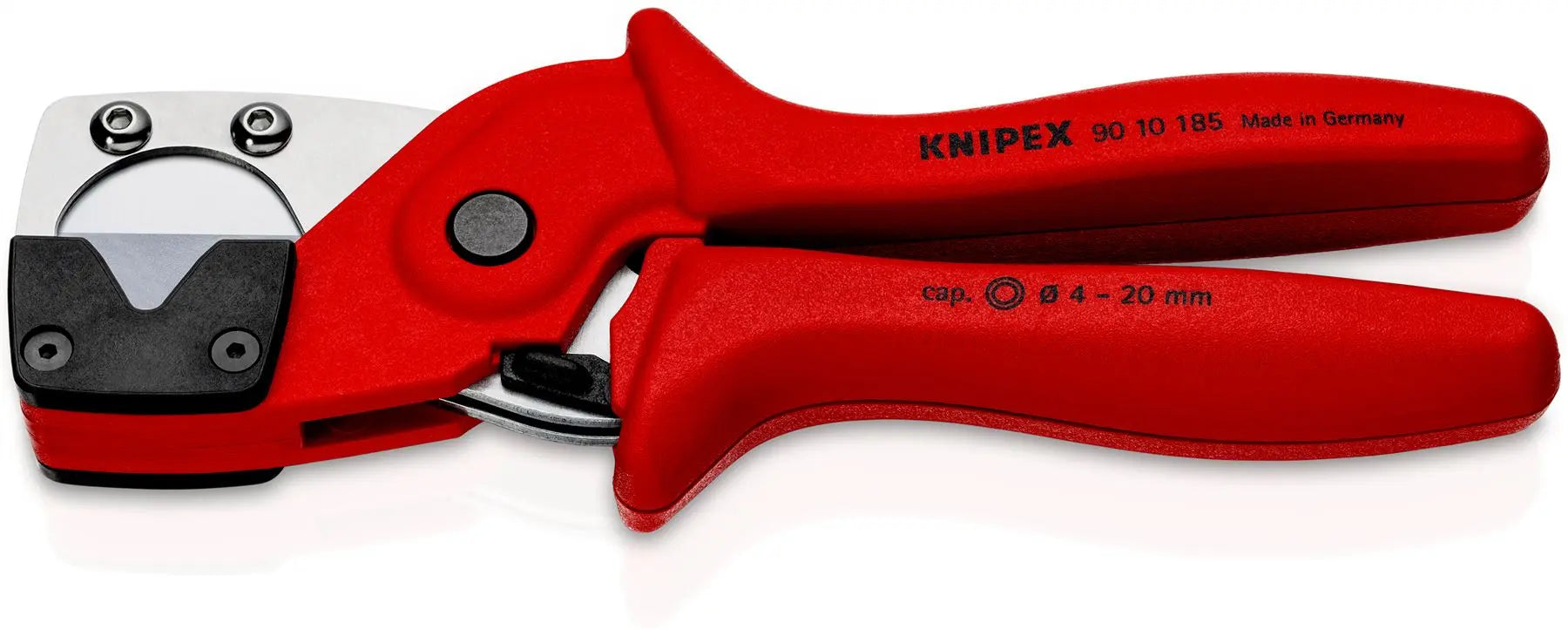 Knipex Pipe Cutters Cutting Pliers for Multilayer and Pnuematic Hoses 4-20mm Capacity 90 10 185 SB White Rose Tools