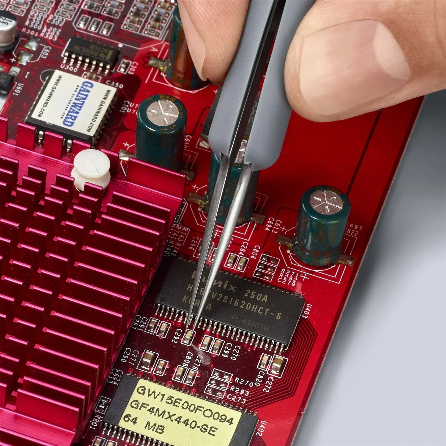 Knipex Precision Tweezers with Rubber Handles ESD Smooth Gripping Surfaces 92 21 13 ESD White Rose Tools