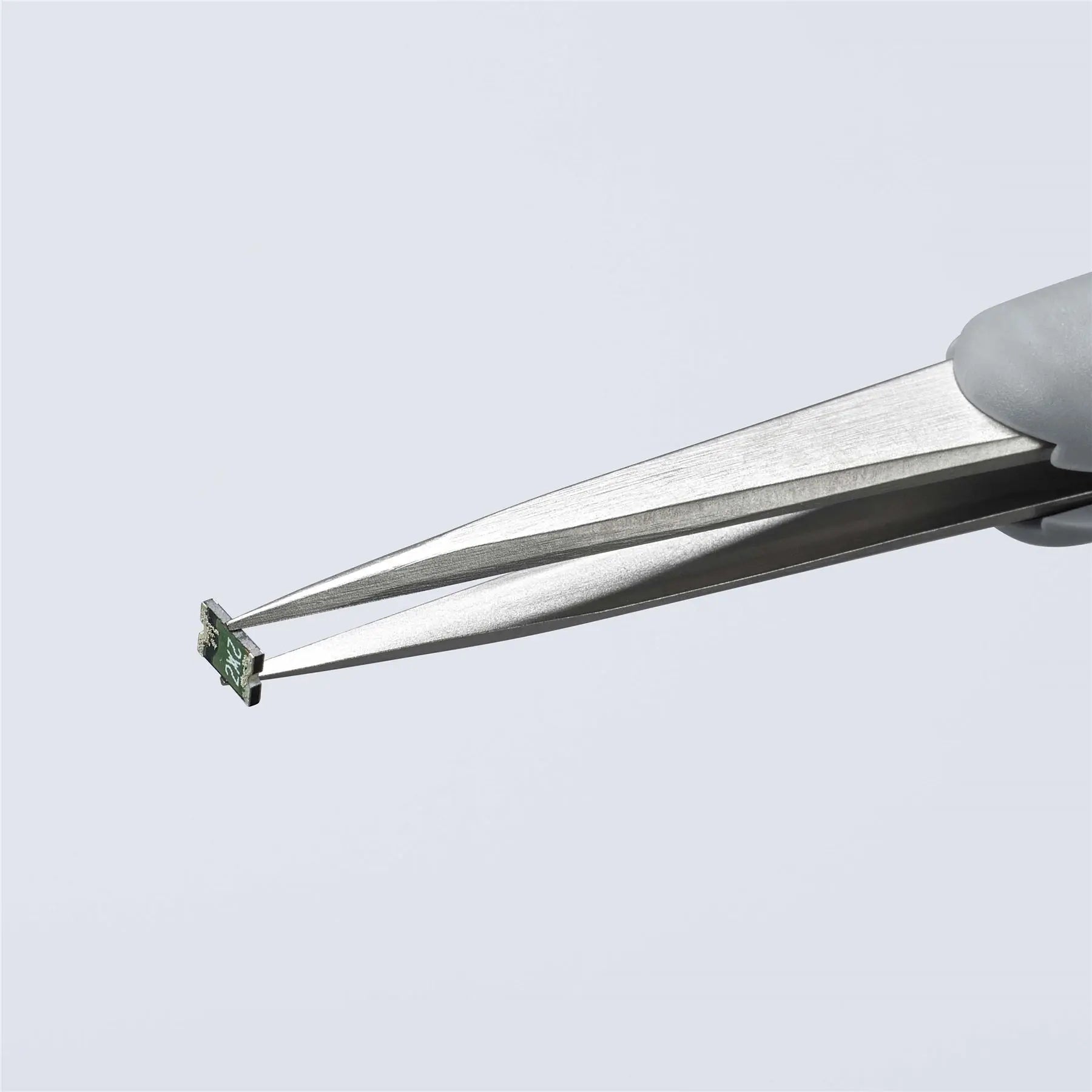 Knipex Precision Tweezers with Rubber Handles ESD Smooth Gripping Surfaces 92 21 14 ESD White Rose Tools