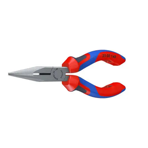 Knipex Snipe Nose Side Cutting Pliers 140mm Long Nose Radio Plier 25 02 140 White Rose Tools