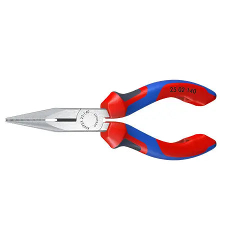 Knipex Snipe Nose Side Cutting Pliers 140mm Long Nose Radio Plier 25 02 140 White Rose Tools