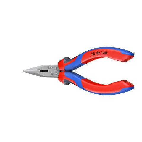 Knipex Snipe Nose Side Cutting Pliers 160mm Long Nose Radio Plier 25 02 160 White Rose Tools