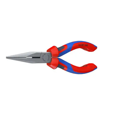 Knipex Snipe Nose Side Cutting Pliers 160mm Long Nose Radio Plier 25 02 160 White Rose Tools