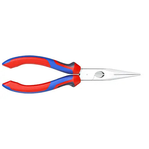 Knipex Snipe Nose Side Cutting Pliers Chrome 200mm Stork Beak Plier Multi Component Grips 26 15 200 White Rose Tools