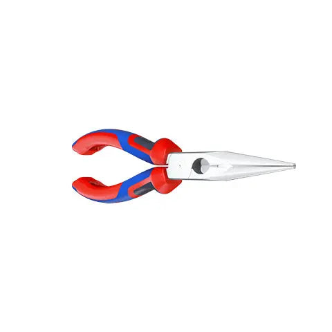 Knipex Snipe Nose Side Cutting Pliers Chrome 200mm Stork Beak Plier Multi Component Grips 26 15 200 White Rose Tools