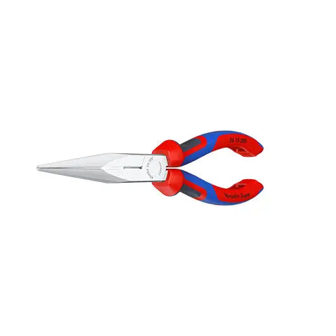 Knipex Snipe Nose Side Cutting Pliers Chrome 200mm Stork Beak Plier Multi Component Grips 26 15 200 White Rose Tools