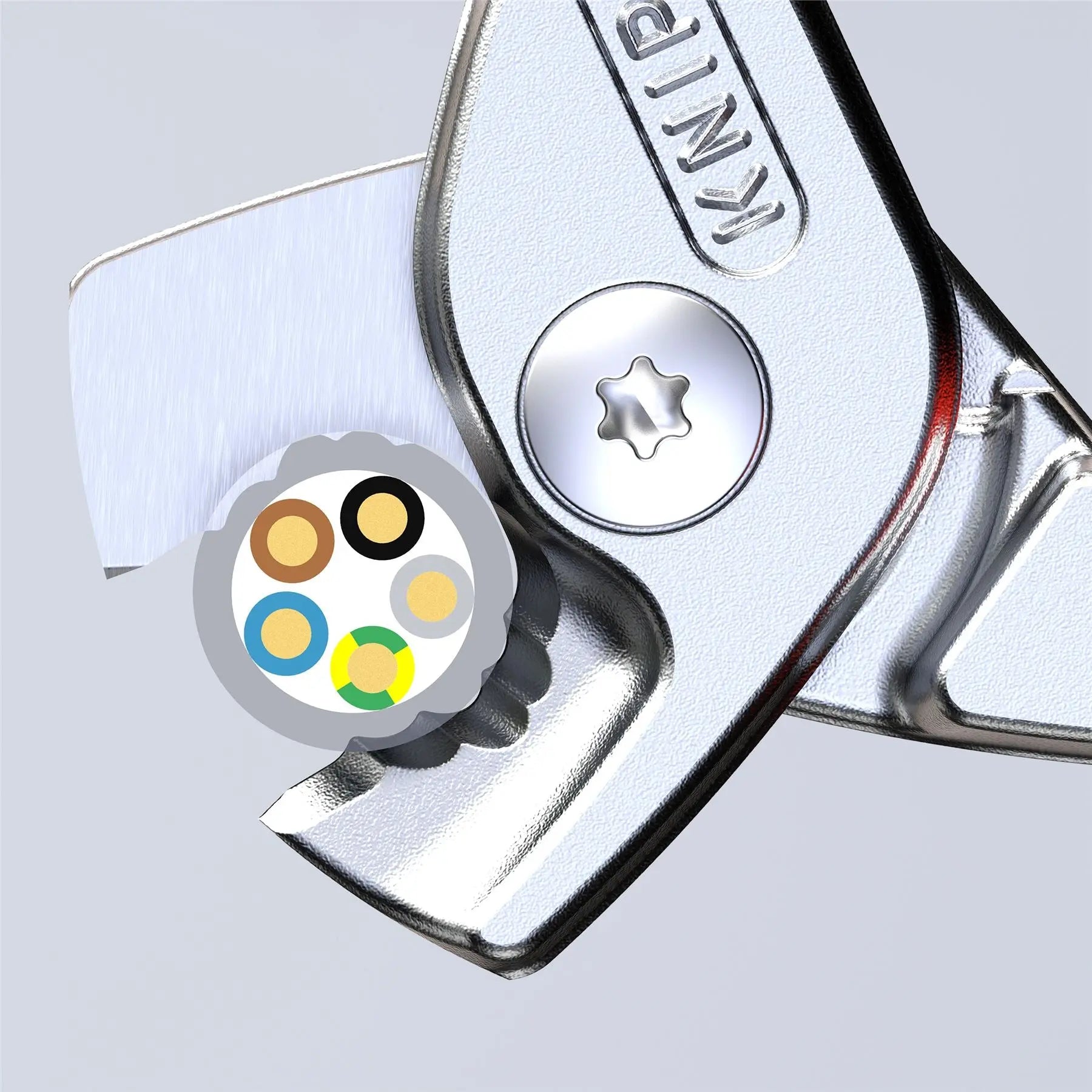 Knipex StepCut Cable Shears 165mm VDE Insulated 95 16 160