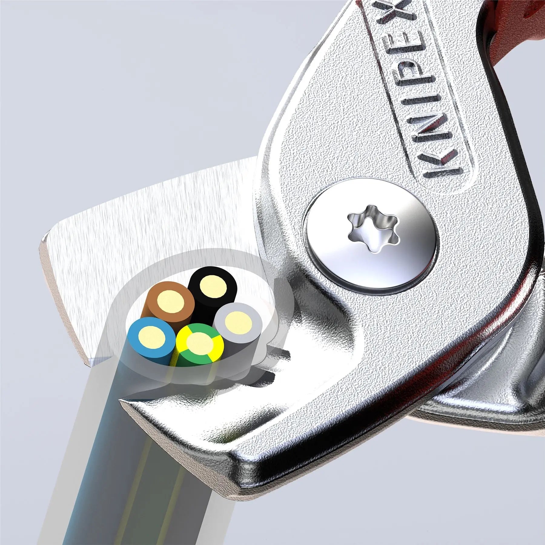 Knipex StepCut Cable Shears 165mm VDE Insulated 95 16 160