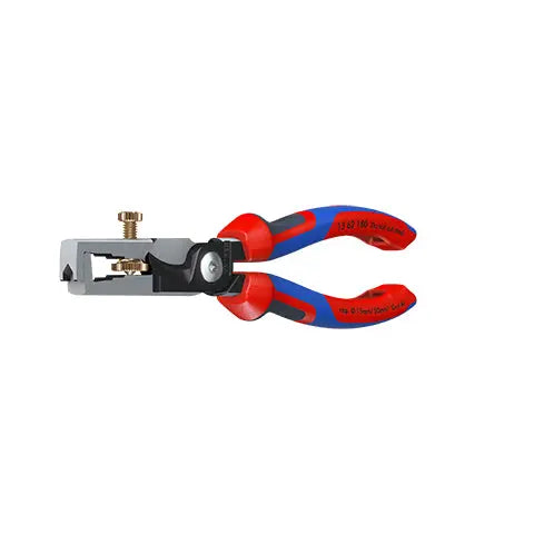 Knipex StriX Insulation Wire Stippiers with Cable Shears 180mm Multi Component Grips 13 62 180 White Rose Tools