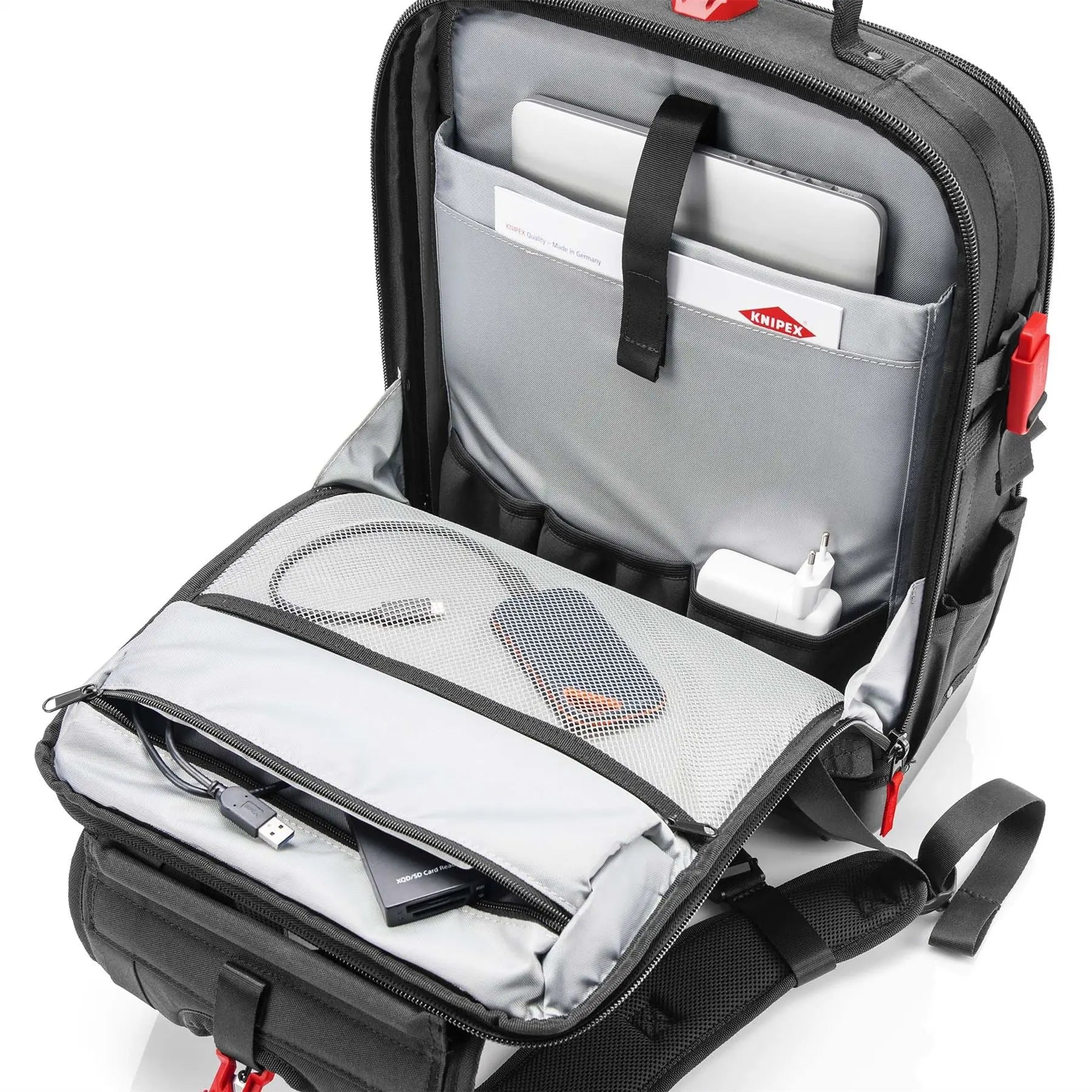 Knipex Tool Backpack Bag Modular X18 Empty 00 21 50 LE White Rose Tools