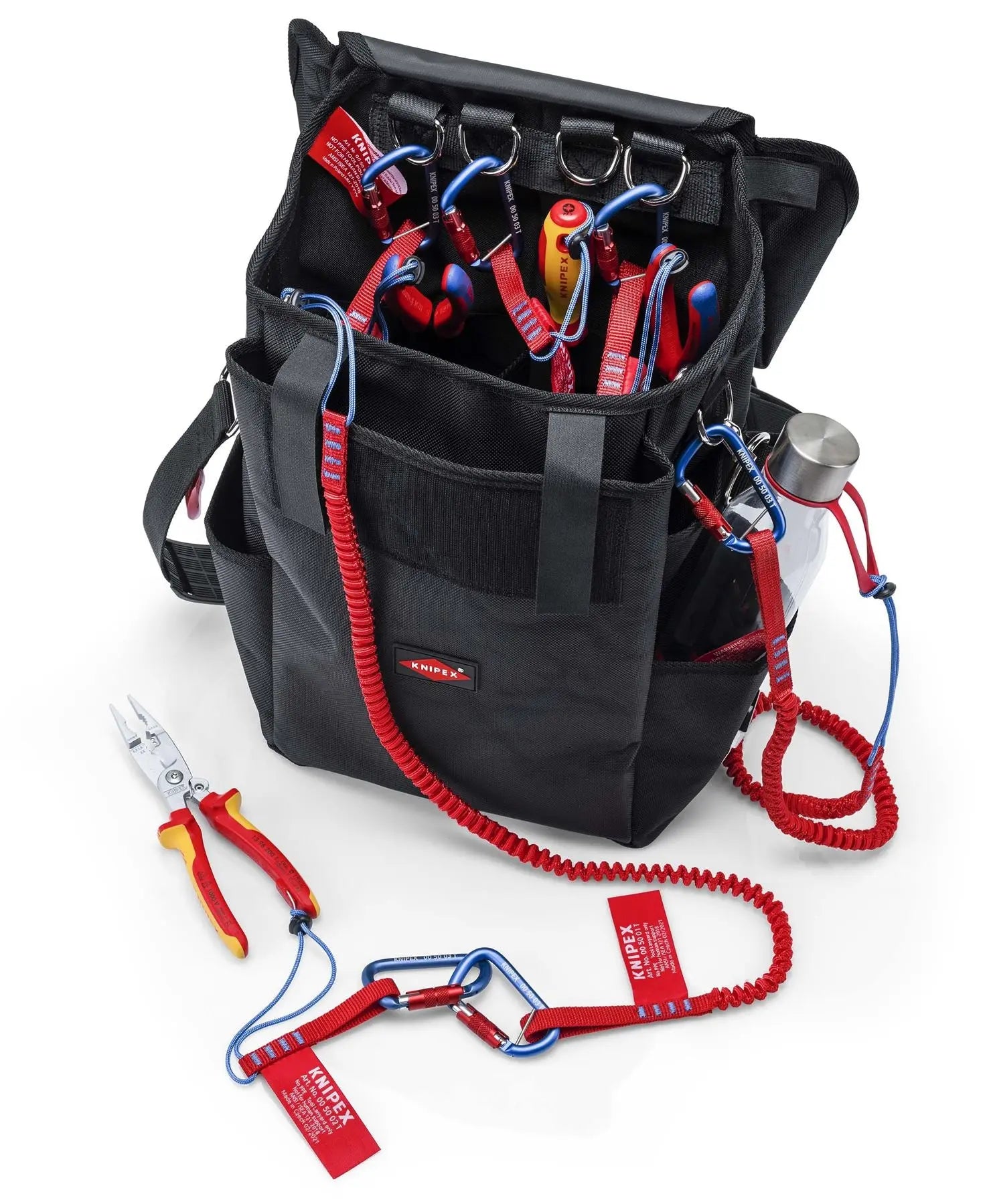 Knipex Tool Bag Case for Working at Heights Large 470 x 250 x 150mm 00 50 51 T LE White Rose Tools