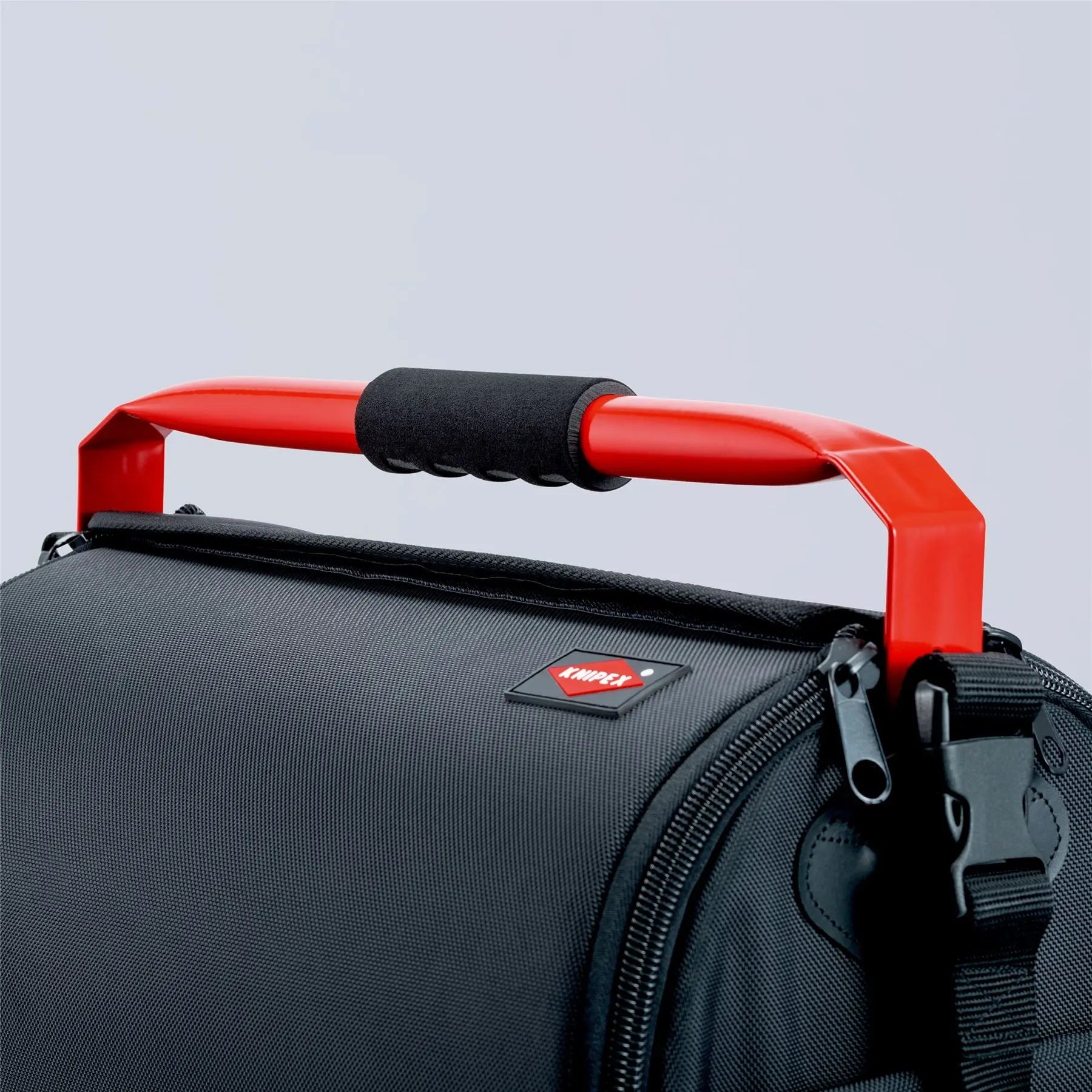 Knipex Tool Bag LightPack Empty Shoulder Strap Steel Handle with Softgrip 00 21 08 LE White Rose Tools