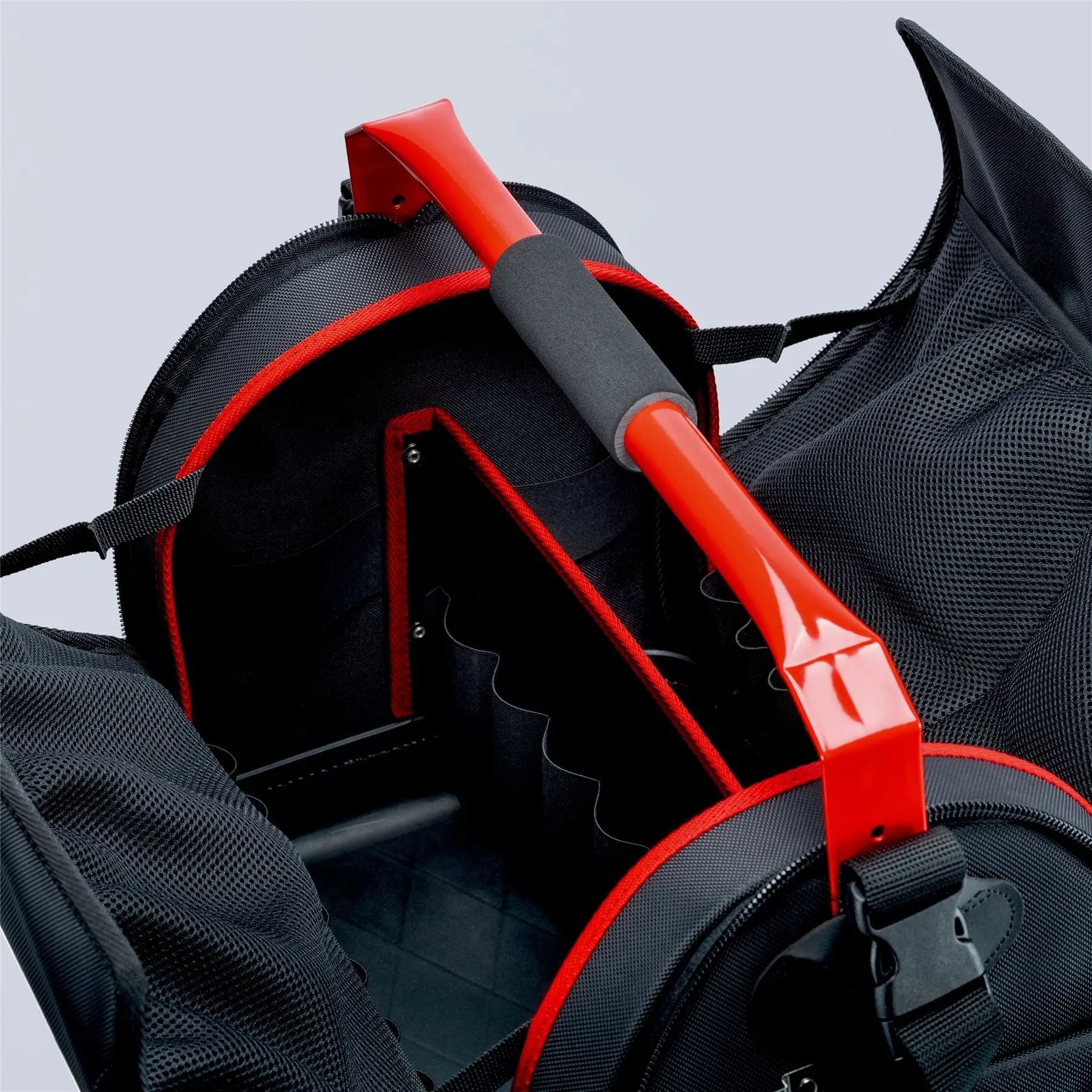 Knipex Tool Bag LightPack Empty Shoulder Strap Steel Handle with Softgrip 00 21 08 LE White Rose Tools