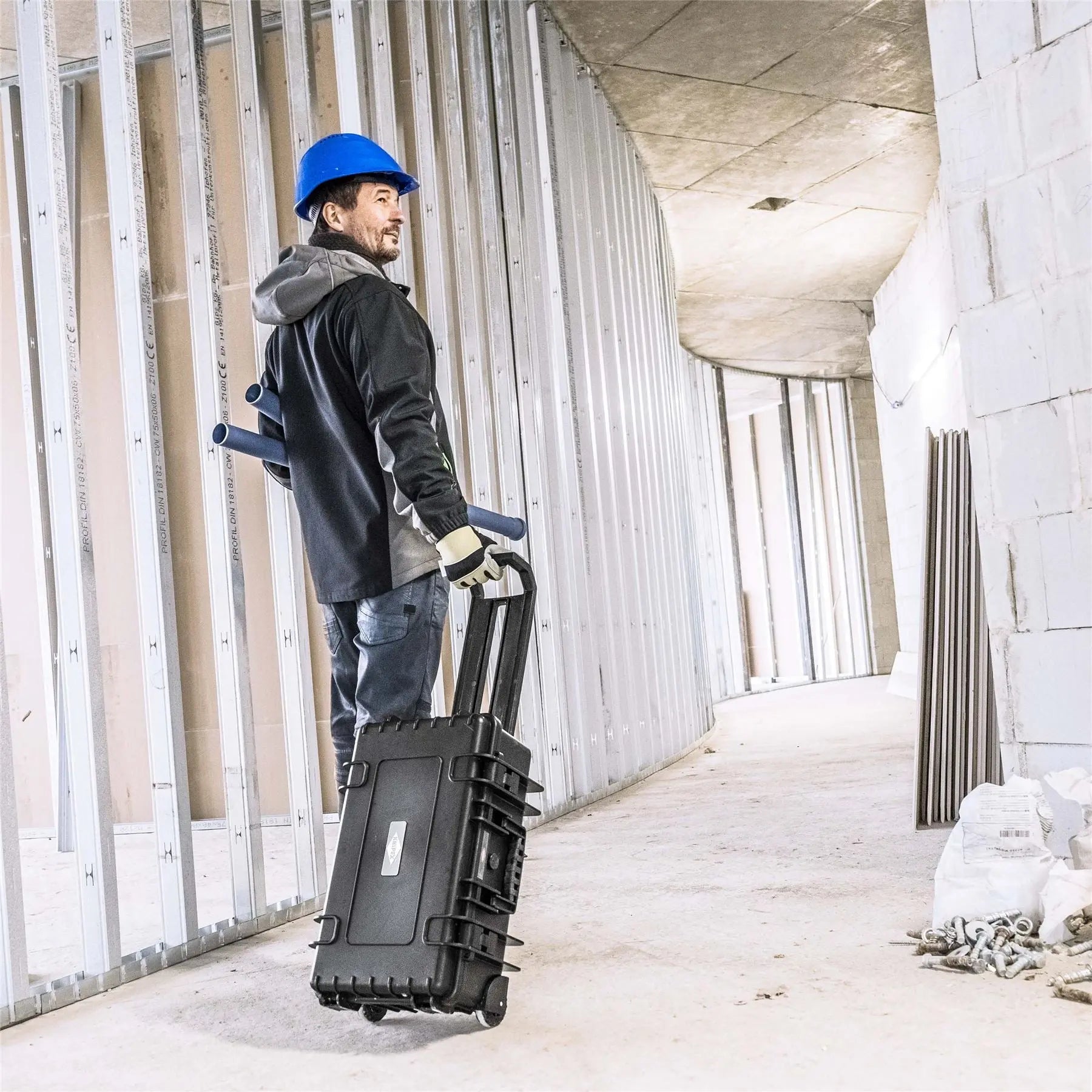 Knipex Tool Case Robust26 Empty Fit to Fly Storage Box 00 21 33 LE White Rose Tools