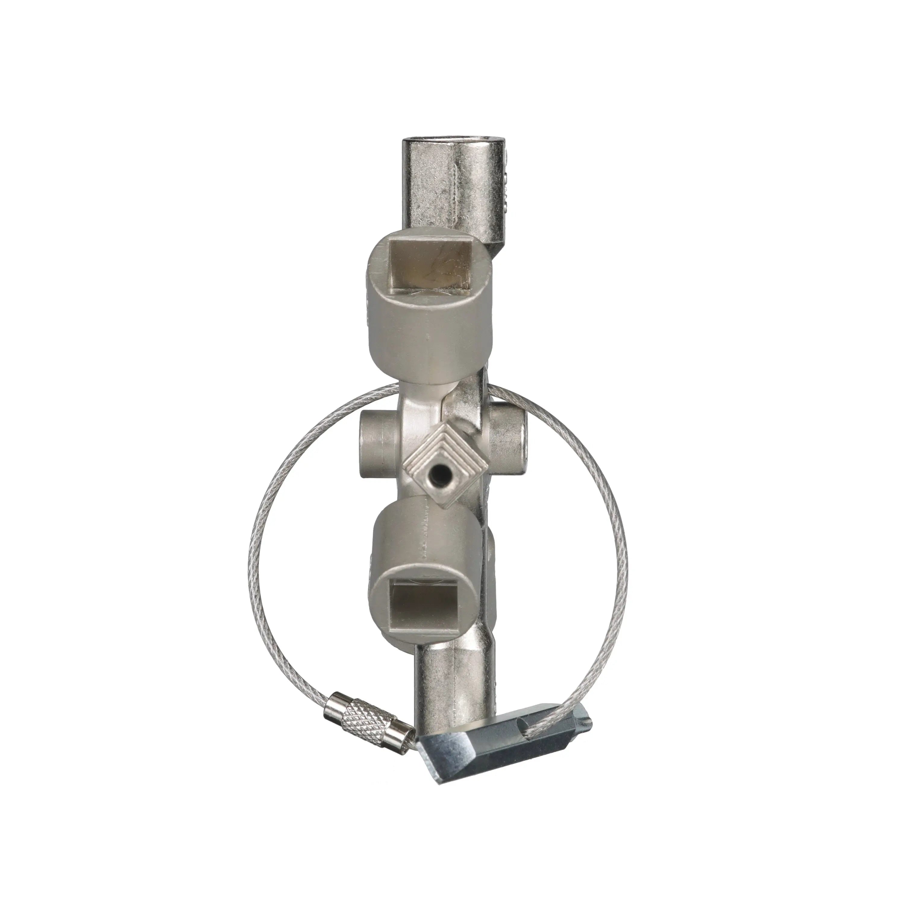 Knipex TwinKey Control Cabinet Key 92mm 00 11 01 White Rose Tools