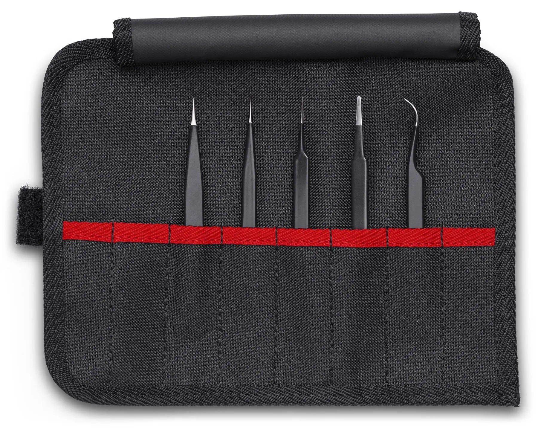 Knipex Universal Tweezers Set ESD Precision 5 Piece in Tool Roll 92 00 01 ESD