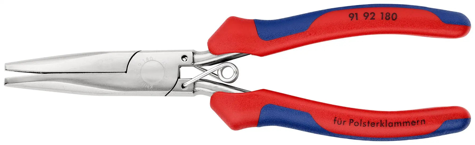 Knipex Upholstery Pliers 180mm Multi Component Grips 71 92 180 White Rose Tools