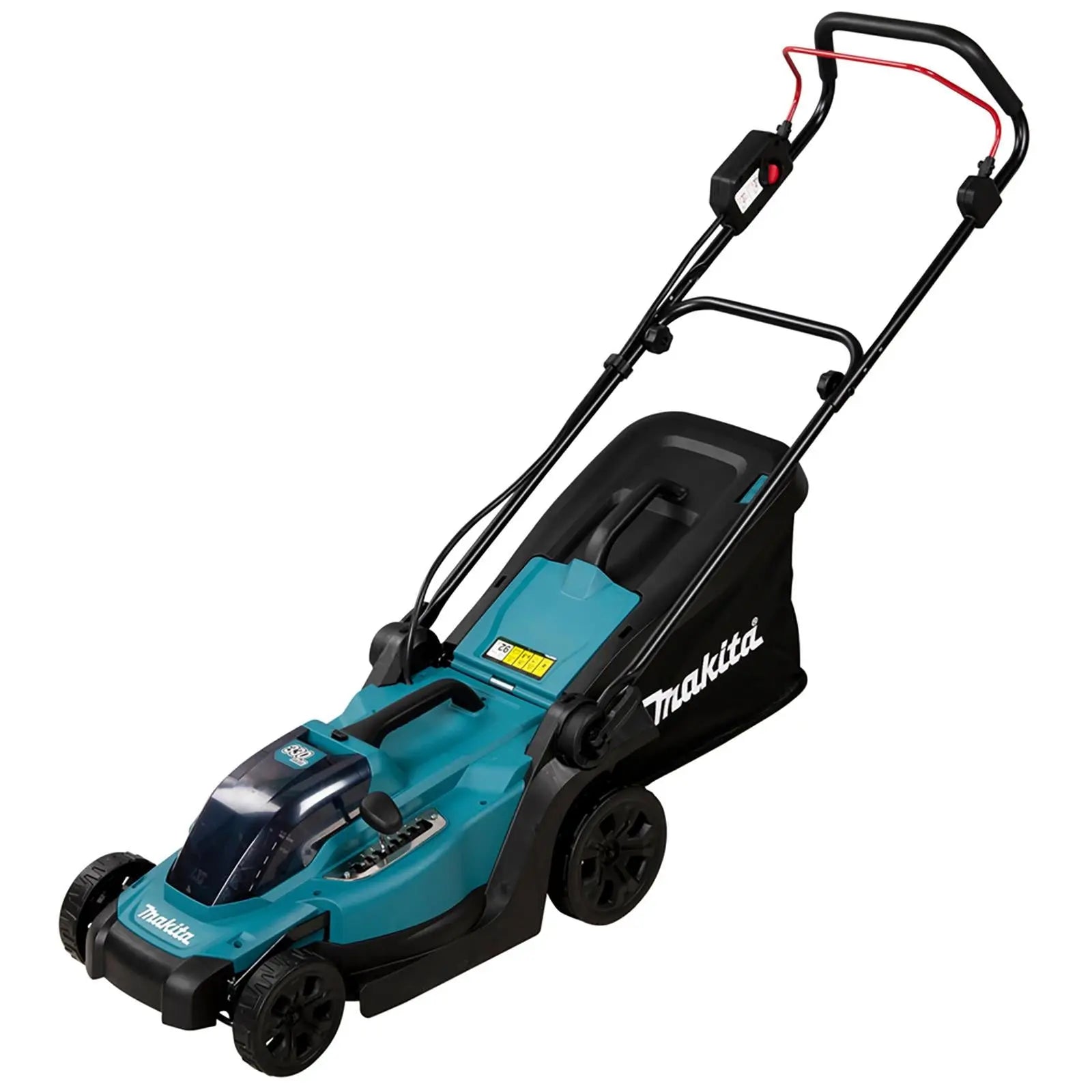 Makita 33cm Lawn Mower 18V LXT Li-ion Cordless Garden Grass Outdoor Bare Unit Body Only DLM330Z White Rose Tools