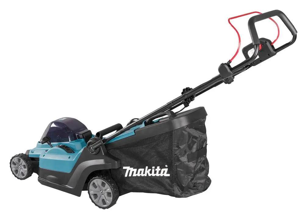 Makita 38cm Lawn Mower 40V Max XGT Li-ion Cordless Garden Grass Outdoor Bare Unit Body Only LM003GZ  White Rose Tools