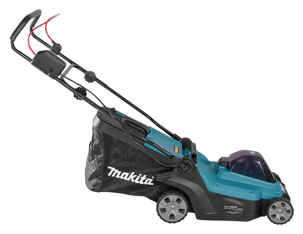 Makita 38cm Lawn Mower 40V Max XGT Li-ion Cordless Garden Grass Outdoor Bare Unit Body Only LM003GZ  White Rose Tools