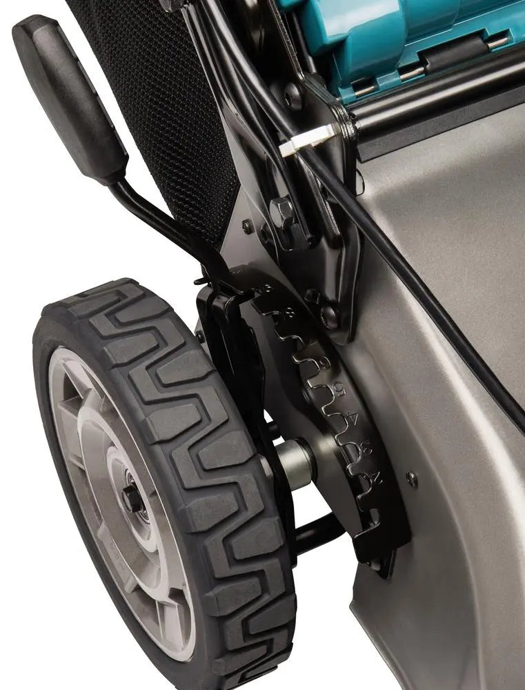 Makita 46cm Lawn Mower Twin 18V LXT Li-ion Cordless Garden Grass Outdoor Bare Unit Body Only DLM462Z  White Rose Tools