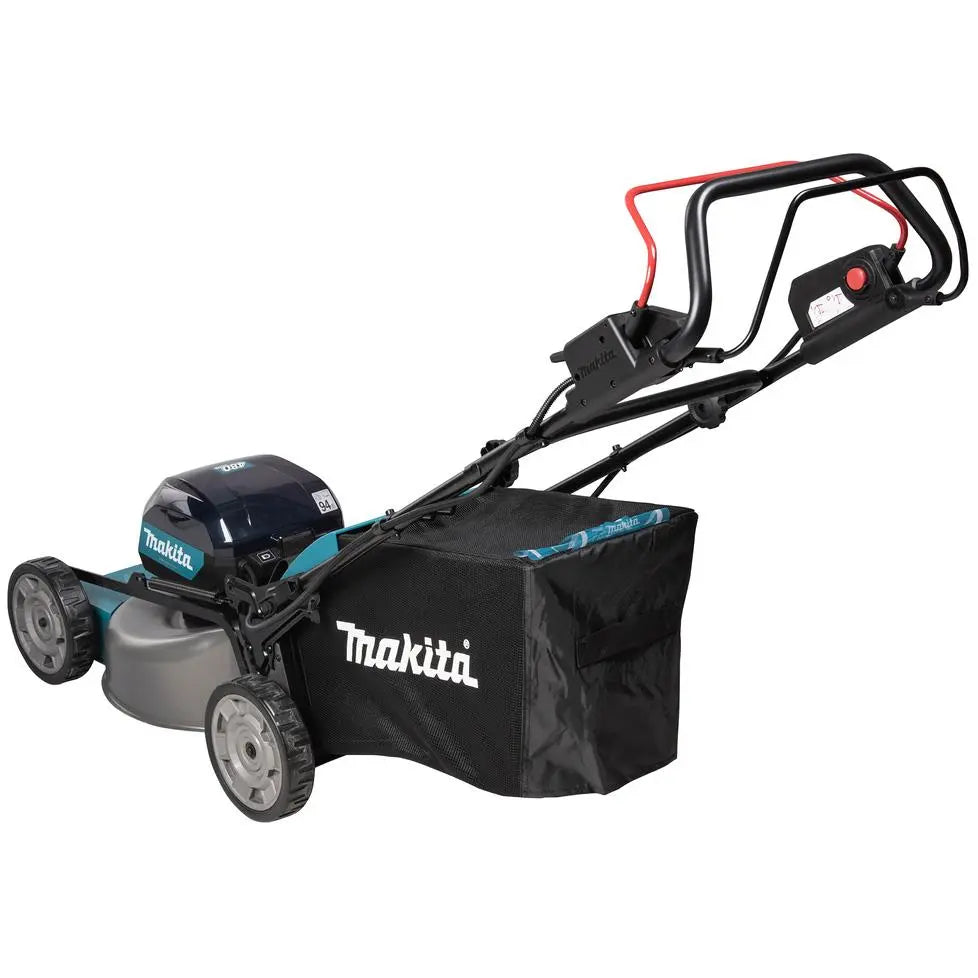 Makita 48cm Lawn Mower 40V Max XGT Li-ion Cordless Garden Grass Outdoor Bare Unit Body Only LM001GZ  White Rose Tools