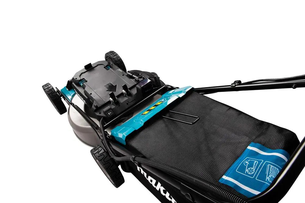 Makita 53cm Lawn Mower 18V 40V Max LXT XGT Li-ion Cordless Garden Grass Outdoor Bare Unit Body Only LM001CZ  White Rose Tools