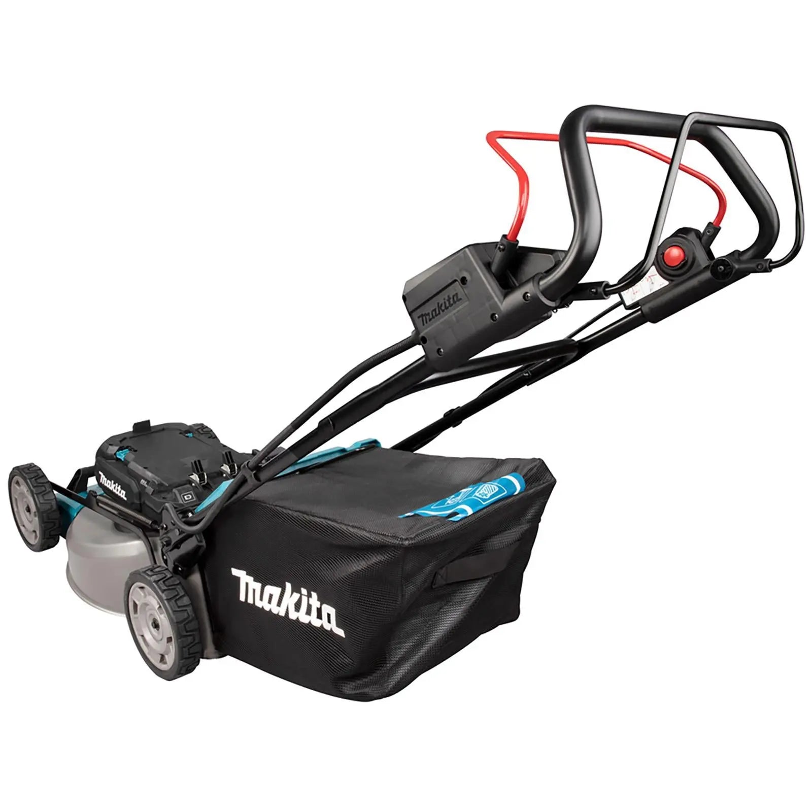 Makita 53cm Lawn Mower 18V 40V Max LXT XGT Li-ion Cordless Garden Grass Outdoor Bare Unit Body Only LM001CZ  White Rose Tools