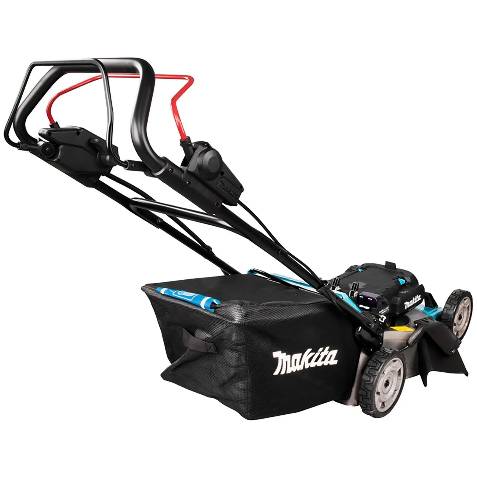 Makita 53cm Lawn Mower 18V 40V Max LXT XGT Li-ion Cordless Garden Grass Outdoor Bare Unit Body Only LM001CZ  White Rose Tools