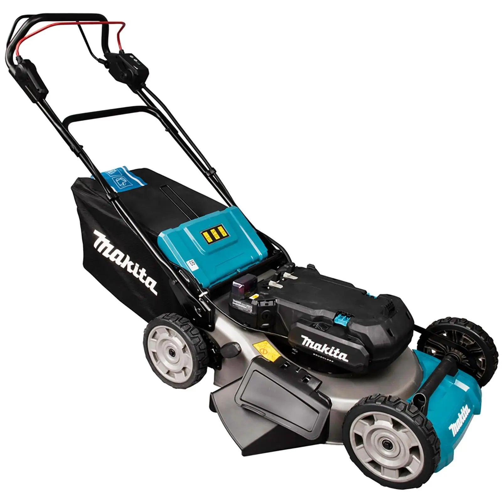 Makita 53cm Lawn Mower 18V 40V Max LXT XGT Li-ion Cordless Garden Grass Outdoor Bare Unit Body Only LM001CZ  White Rose Tools