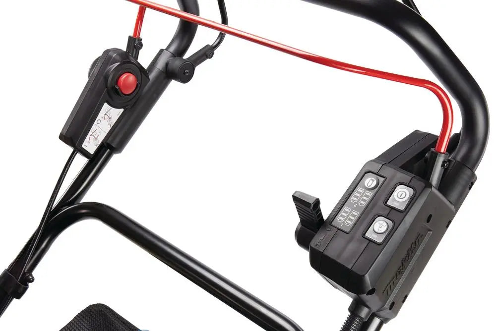 Makita 53cm Lawn Mower Kit Twin 18V LXT Li-ion Cordless Garden Grass Outdoor 2 x 6Ah Battery and Dual Rapid Charger DLM533PG2  White Rose Tools