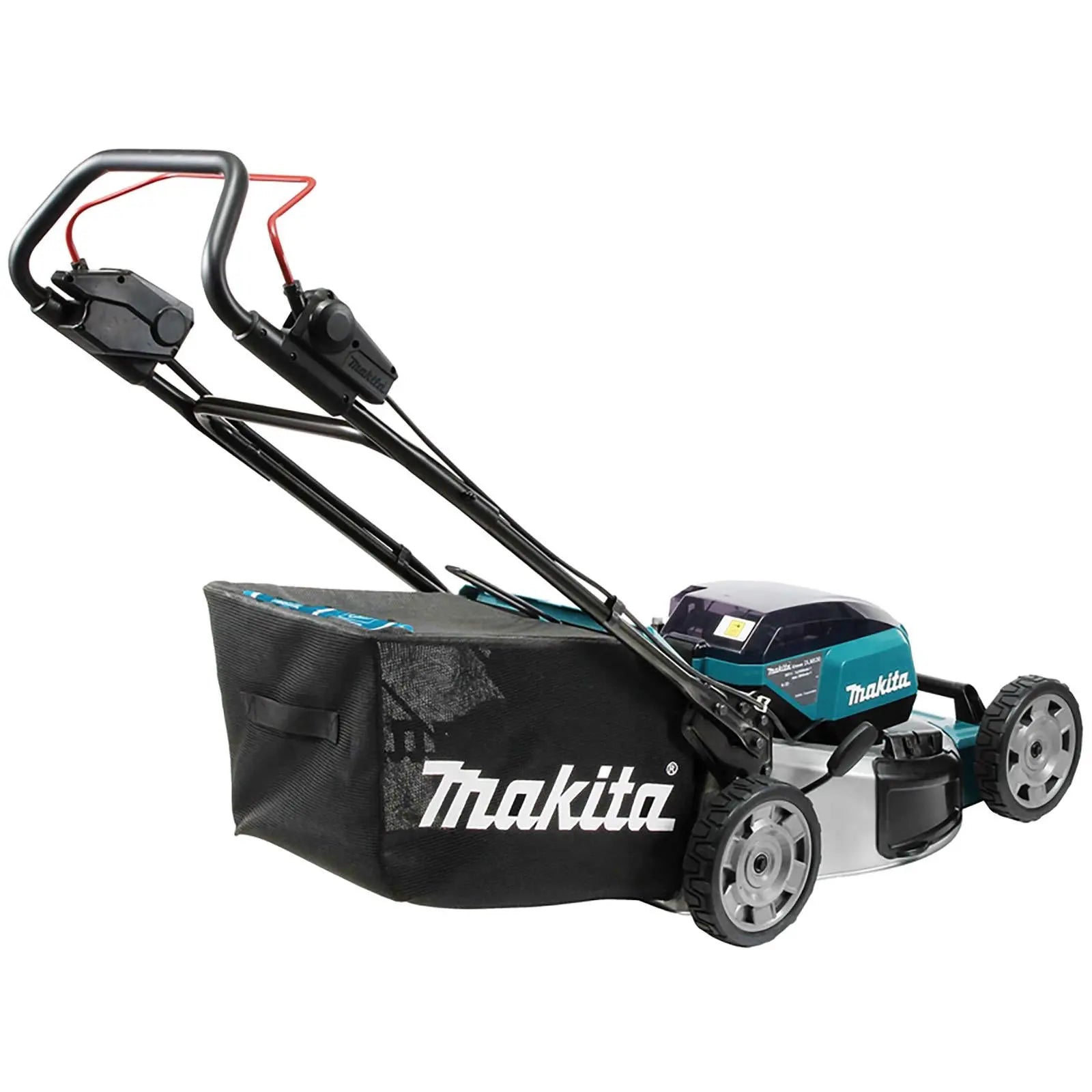 Makita 53cm Lawn Mower Twin 18V LXT Li-ion Cordless Garden Grass Outdoor Bare Unit Body Only DLM530Z  White Rose Tools