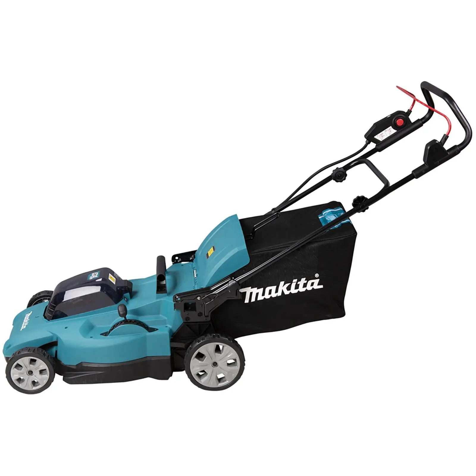 Makita 53cm Lawn Mower Twin 18V LXT Li-ion Cordless Garden Grass Outdoor Bare Unit Body Only DLM538Z  White Rose Tools