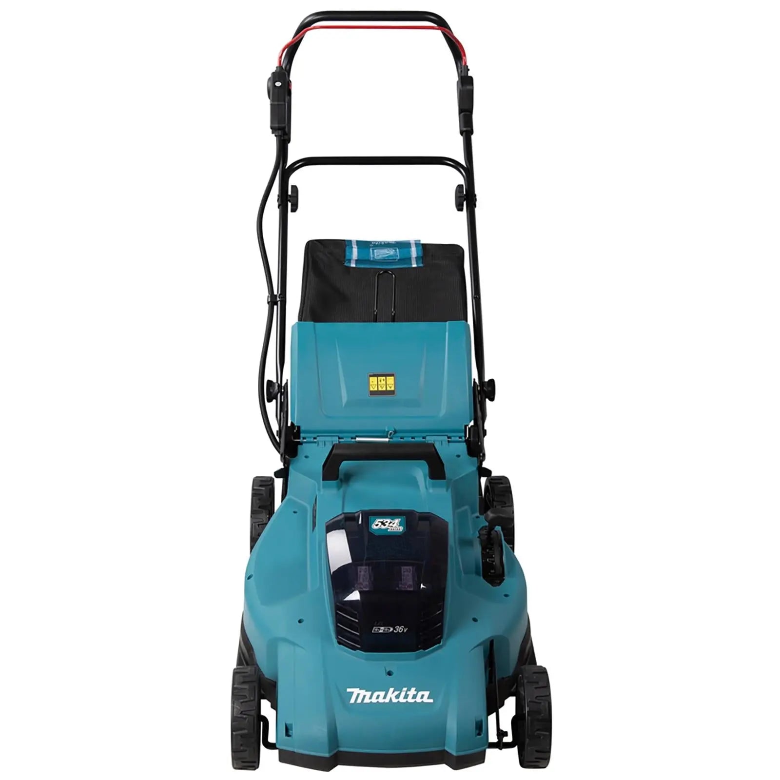 Makita 53cm Lawn Mower Twin 18V LXT Li-ion Cordless Garden Grass Outdoor Bare Unit Body Only DLM538Z  White Rose Tools